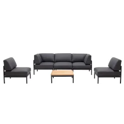 Hanna Lounge Butaca Negro