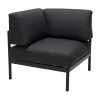 Hanna Lounge Silla Esquinera Negro