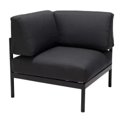 Hanna Lounge Silla Esquinera Negro