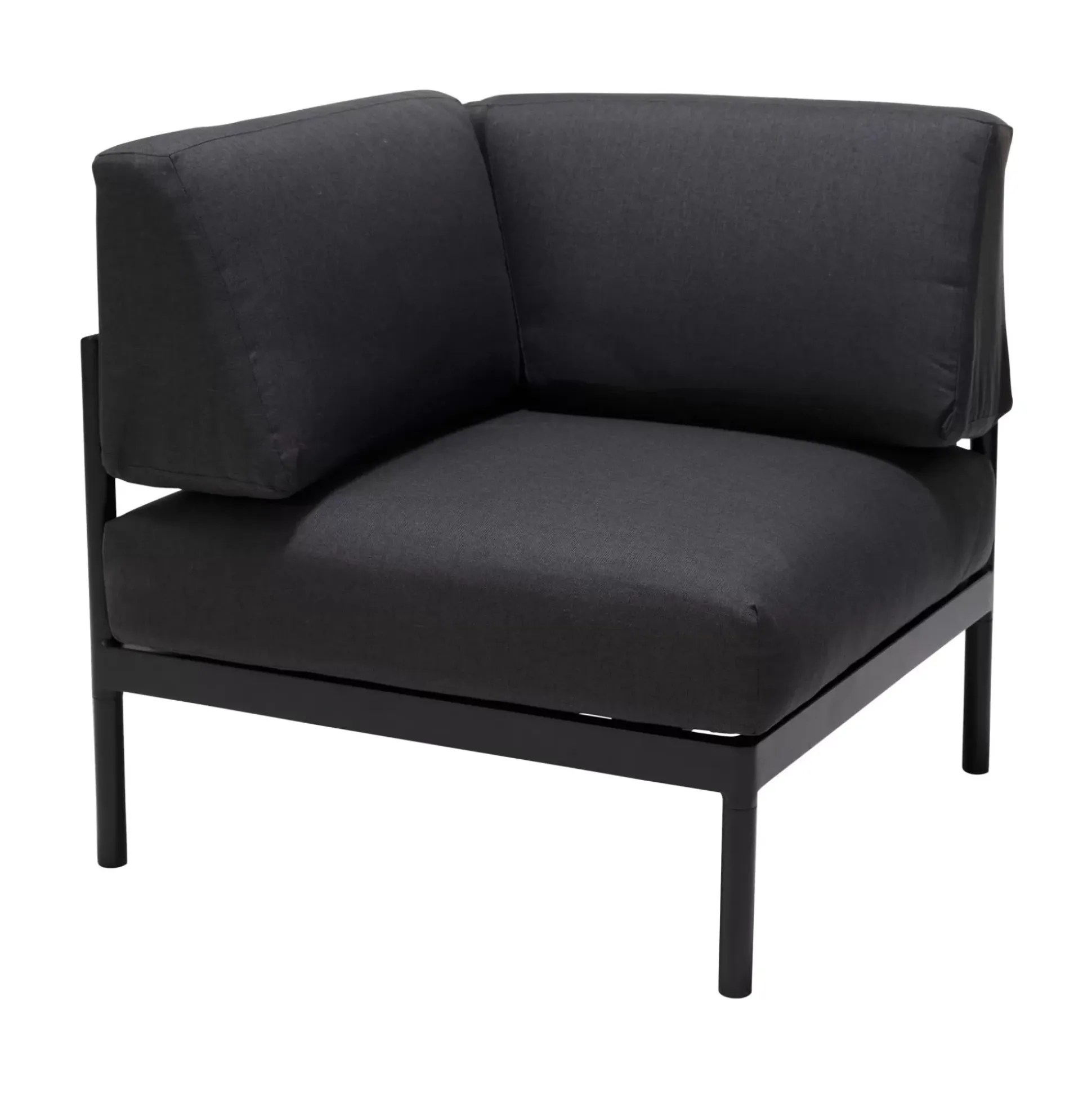 Hanna Lounge Silla Esquinera Negro