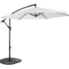 Hawai Parasol Colgante Sin Pie Blanco