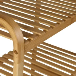 Helge Estanteria Con Rueda Natural