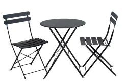 Imperial Conjunto Bistro Redondo Negro