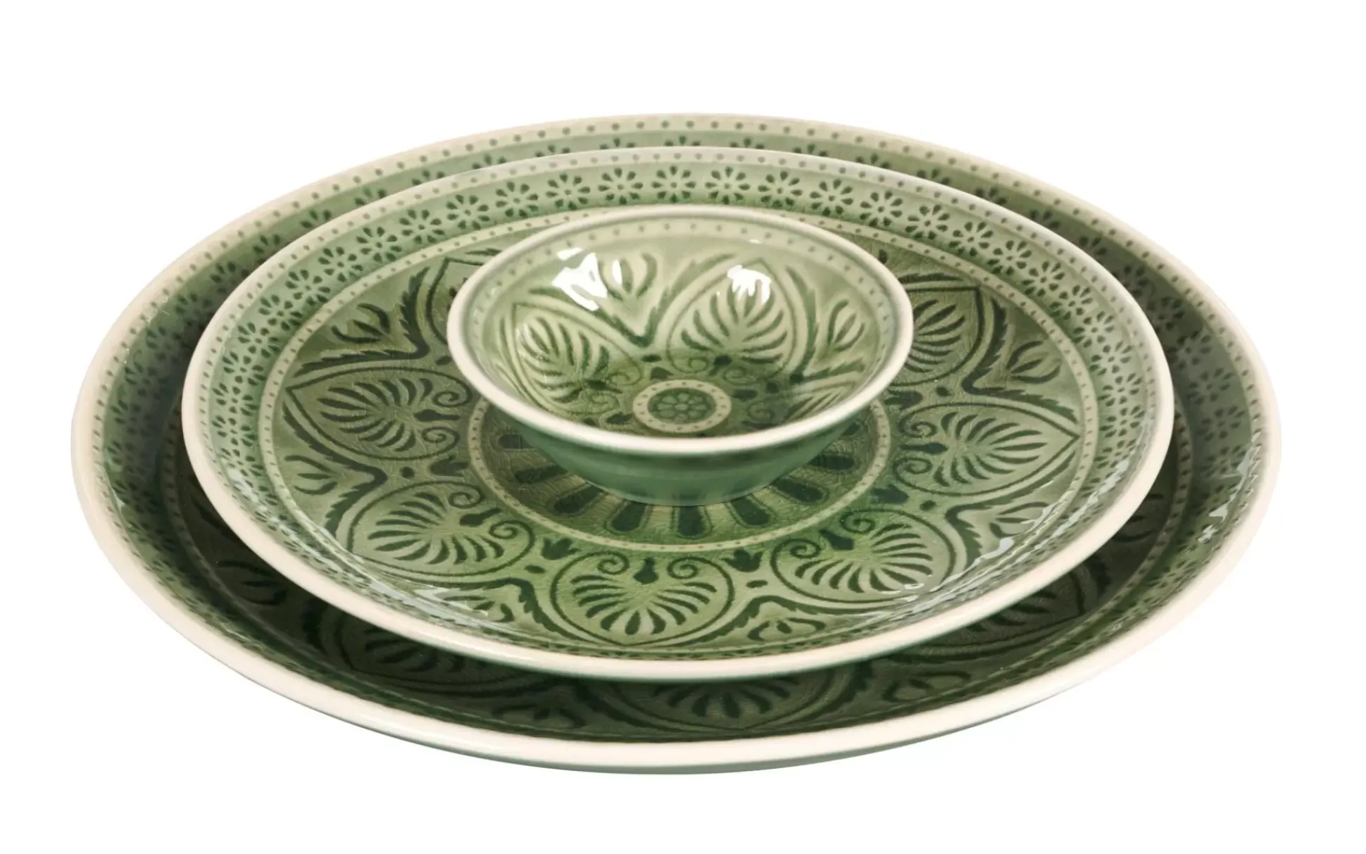 Indo Plato Verde