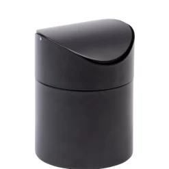 Industria Cubo De Basura Para La Mesa Negro
