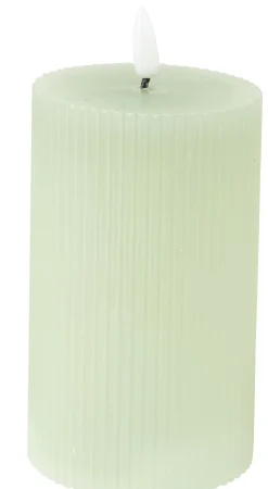 Led Vela Con Led Menta