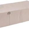 Linolux Caja De Almacenaje Con Cremallera Beis