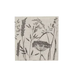 Lolium Beige Paquete De 20 Servilletas Beis