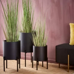 Lounge Macetero Negro
