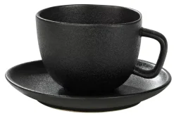 Magma Taza Y Plato Negro