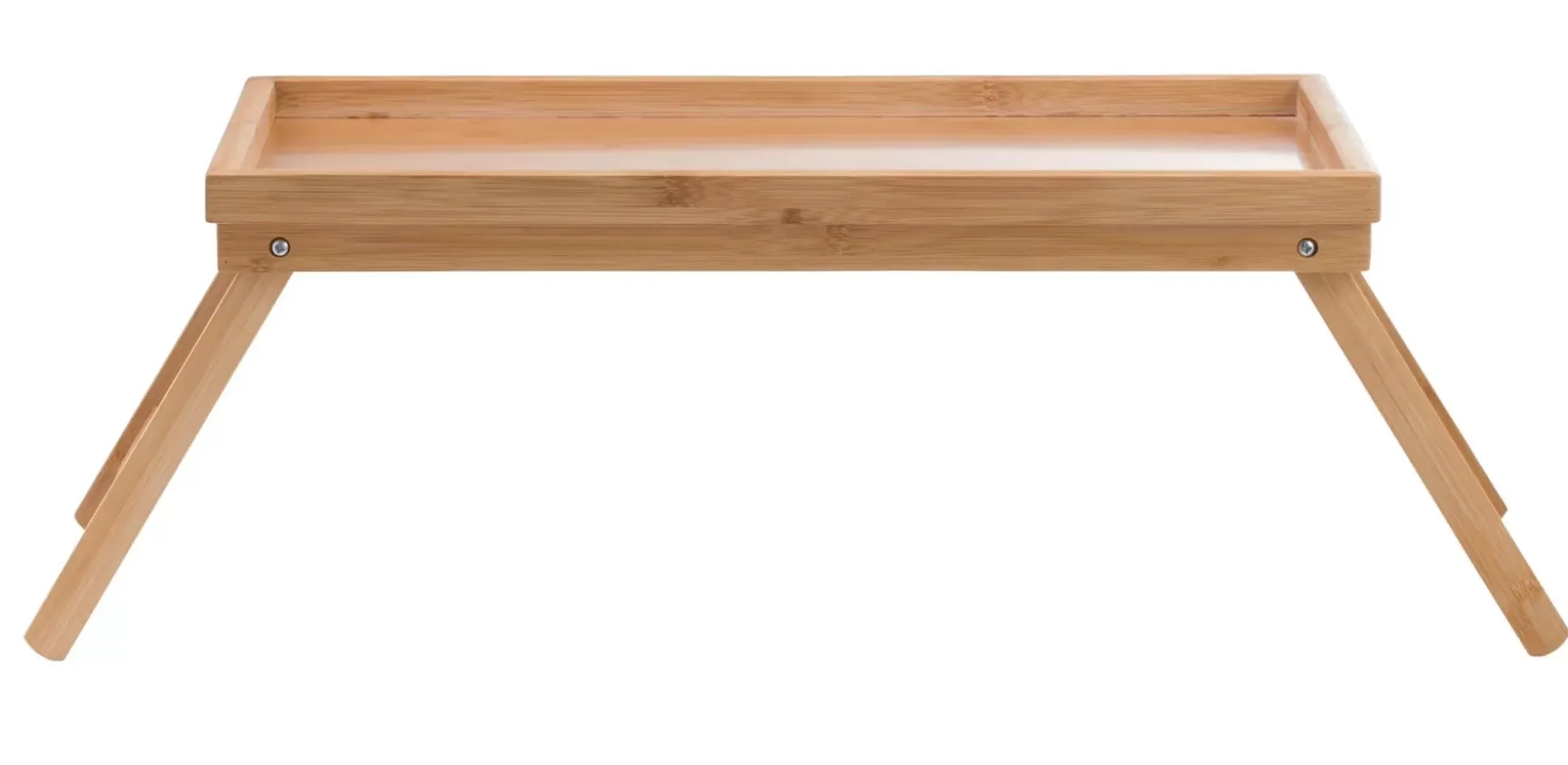 New Bamboo Bandeja De Cama Natural