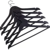 New Wood Perchas Juego De 5 Negro
