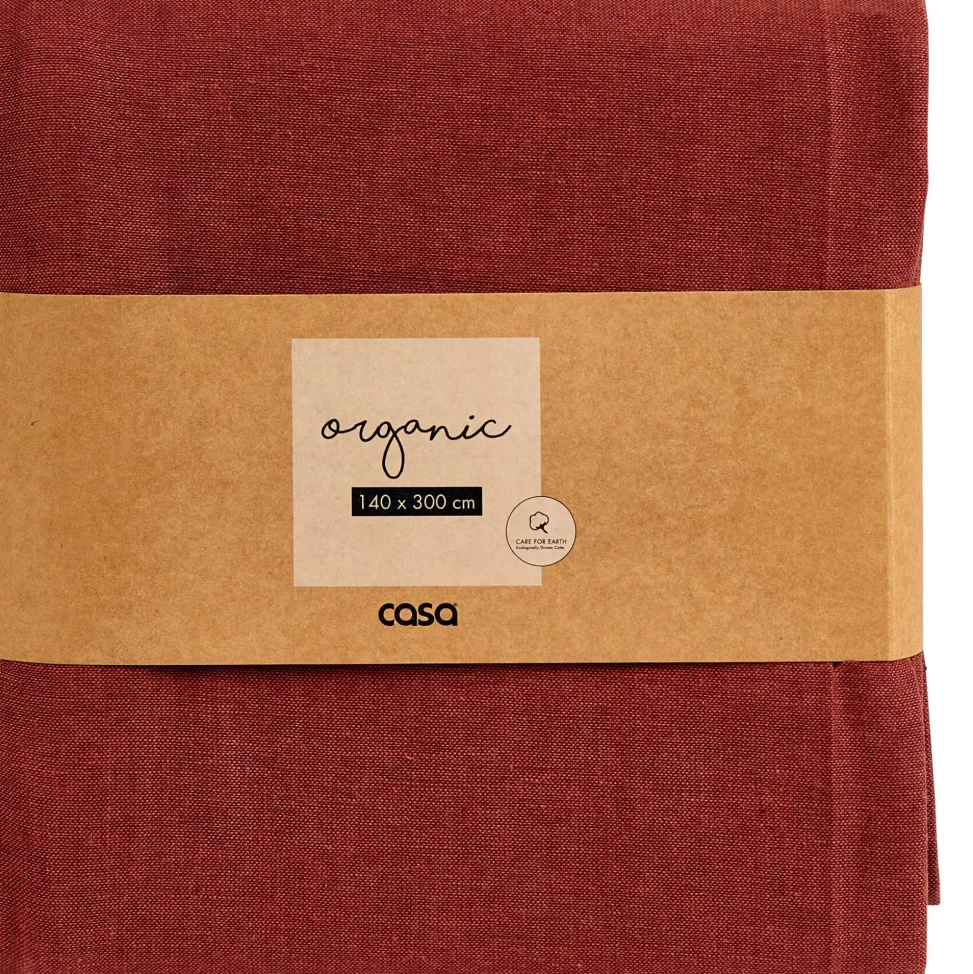 Organic Mantel Rojo