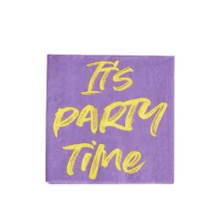 Party Paquete De 20 Servilletas Morado