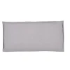 Pauletta Luxe Cojin De Espalda Gris Claro