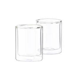 Relax Vaso De Doble Pared Juego De 2 Transparente