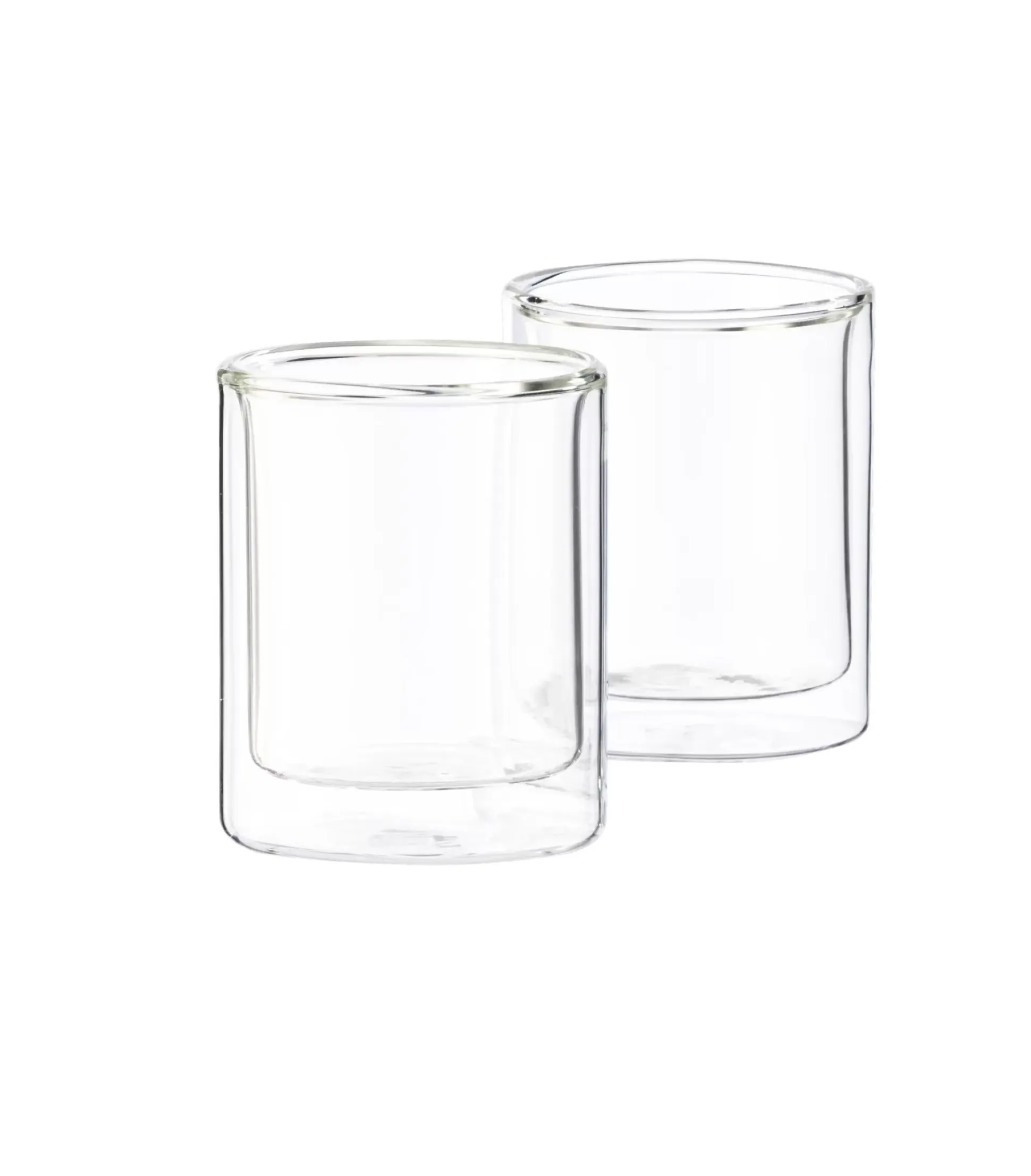 Relax Vaso De Doble Pared Juego De 2 Transparente