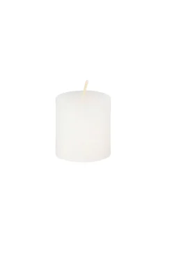 Rustic Vela Blanco