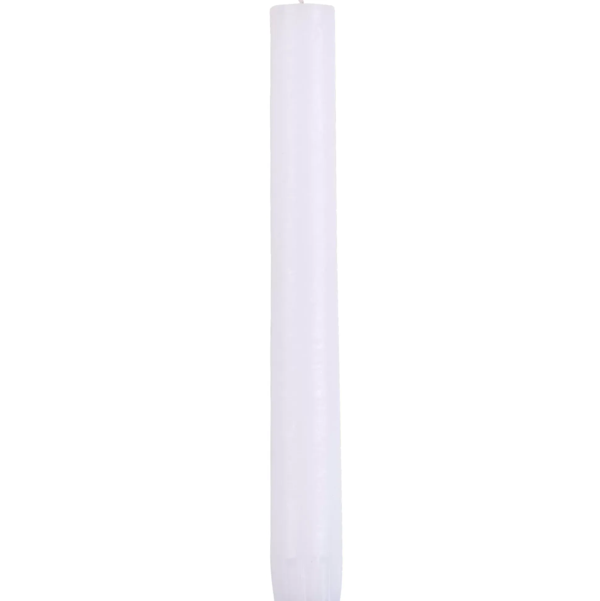 Rustic Vela Candelabro Blanco
