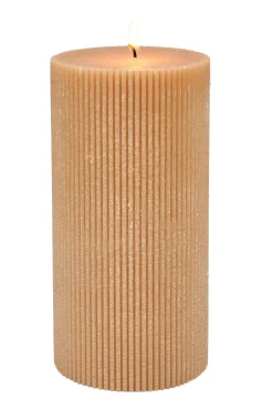 Rustic Vela Rib Ocre