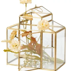 Serre Terrario De Plantas Dorado