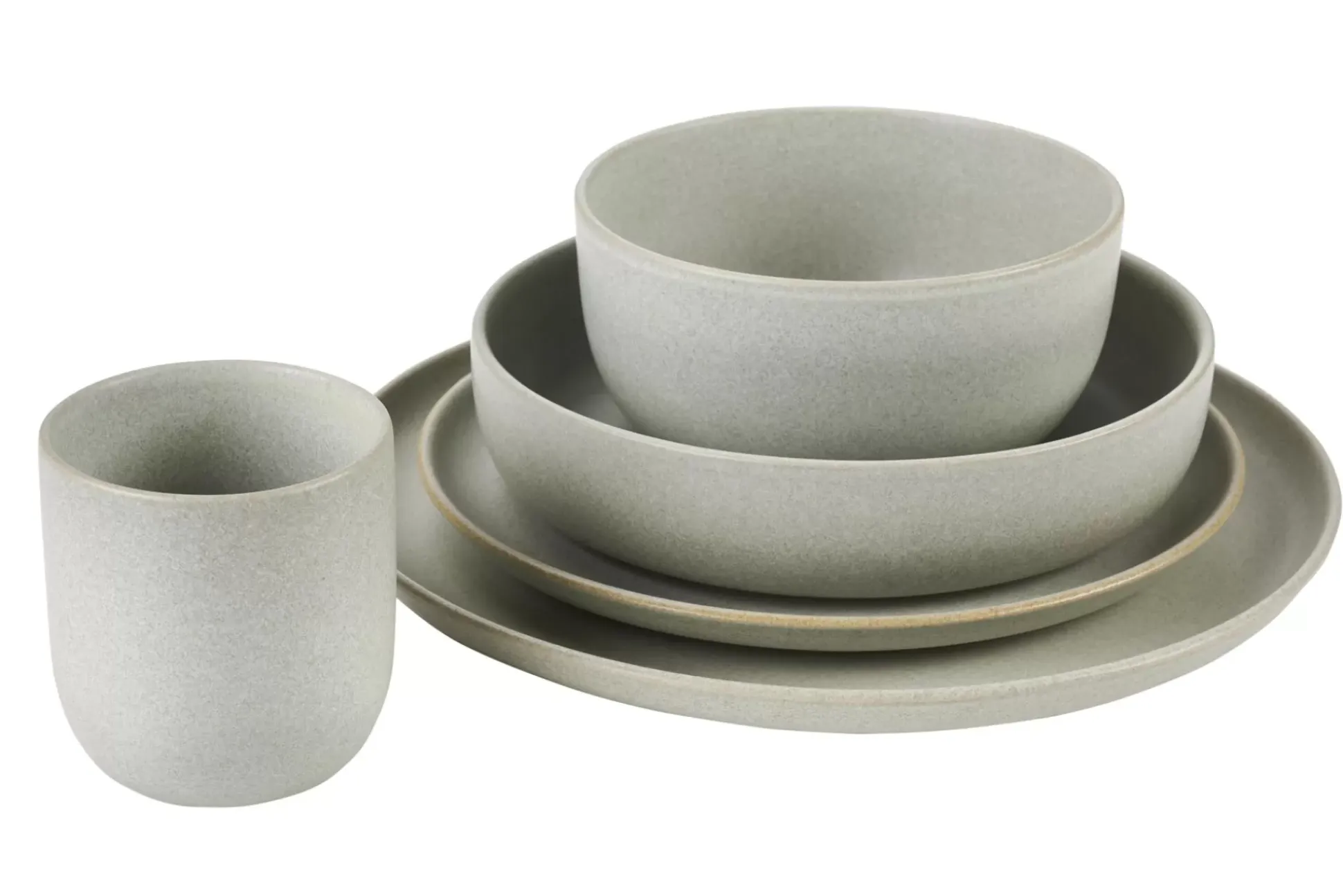 Soul Clay Plato Llano Verde Claro