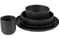 Soul Coal Plato De Postre Gris Oscuro