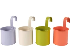Tanaman Macetero Colgante 4 Colores Naranja