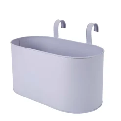 Tanaman Macetero Colgante 3 Colores Blanco Apagado