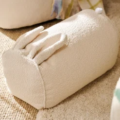Teddy Bunny Puf Blanco Apagado