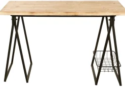 Treto Escritorio Negro, Marron