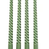 Twist Velas Retorcidas Juego De 4 Verde
