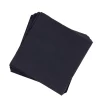 Uni Juego De 20 Servilletas Negro