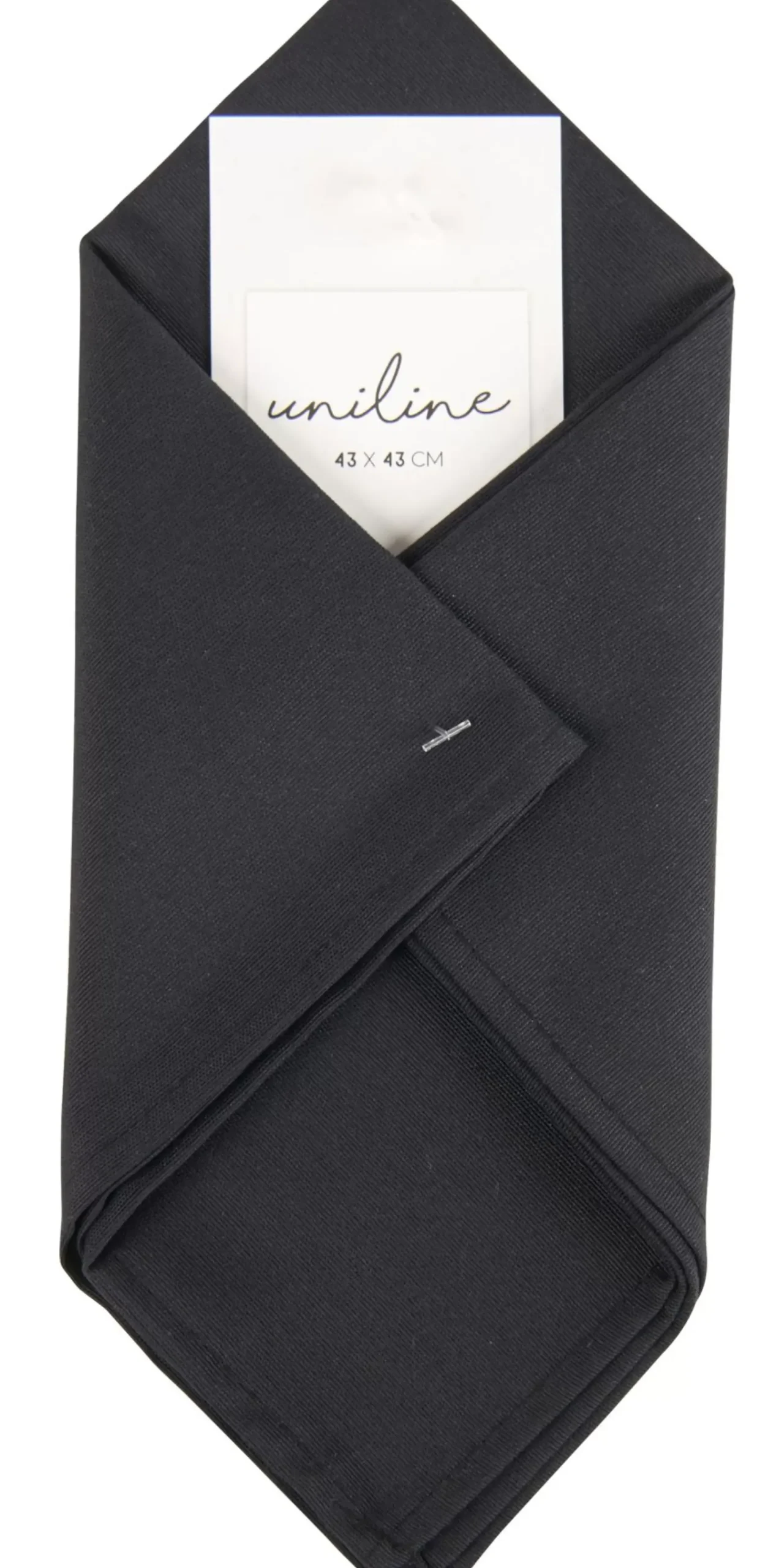 Uniline Servilleta Negro