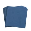 Uni Paquete De 20 Servilletas Azul Oscuro