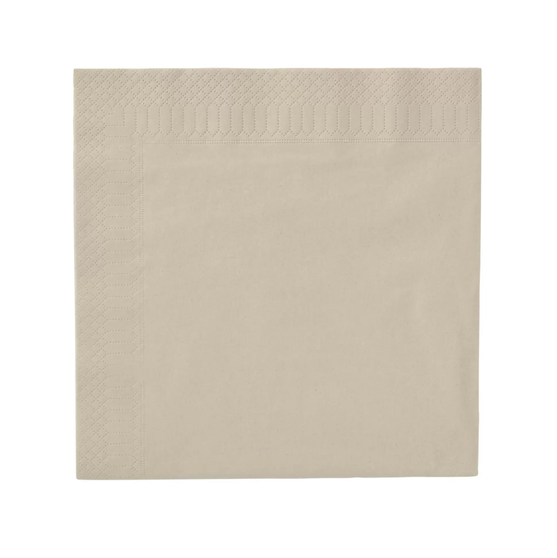 Uni Paquete De 20 Servilletas Beis