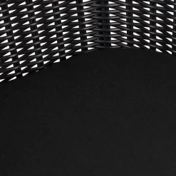 Vienna Silla De Comedor Asiento Negro