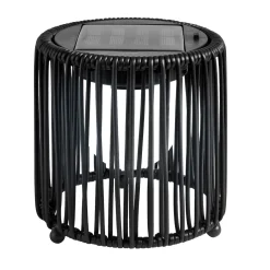 Vinn Lampara Solar Negro